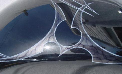blade with beveled edge