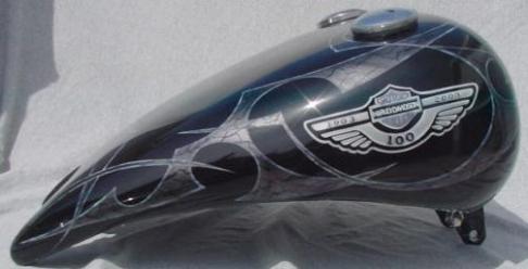 blade graphics & Harley logo