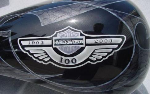 Harley's 100th logo