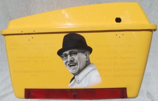 Vince Lombardi with stats