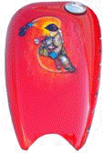 Airbrushed Firefighter