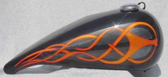 flames interwoven
