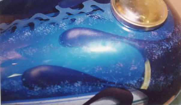 drop shadows used to give 3D effect