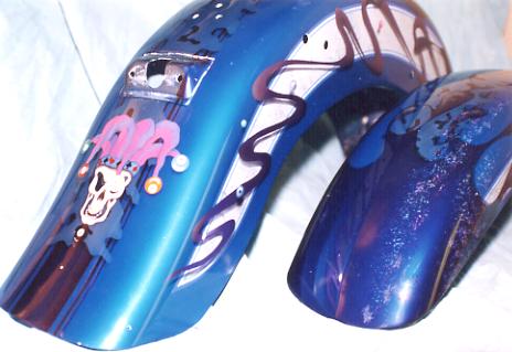 floating graphics on fenders