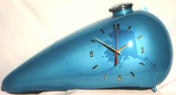 Blue base with 3-D gold numbers