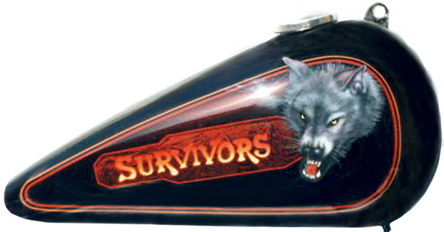 Wolf head + Survivors
