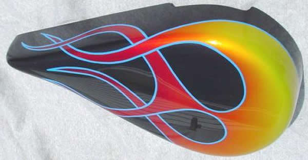 flames air cleaner cover
