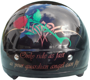 helmet tribal graphics