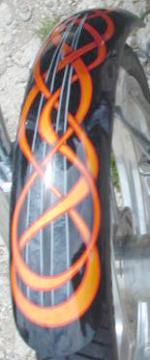 interwoven flames