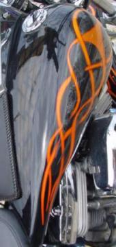 ghost orange pearl graphics