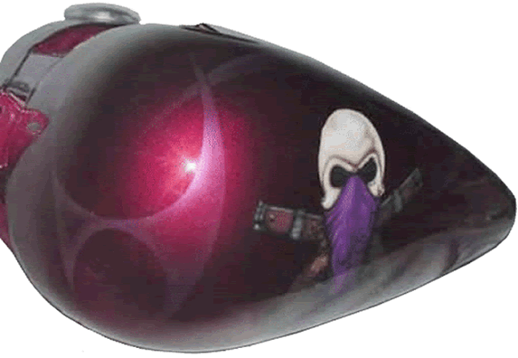 pirate skull and crossed pistols