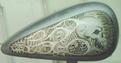 Art work before Blue candy