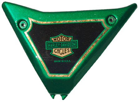 bar & shield lt green stripe