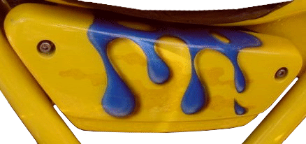 splash with drop shadow