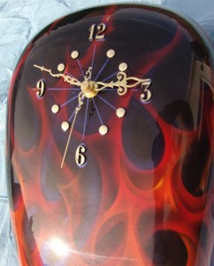 gas tank clock