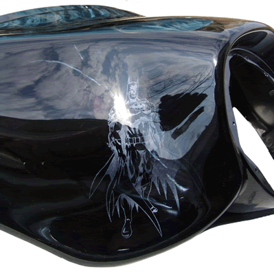 Batman in black pearl