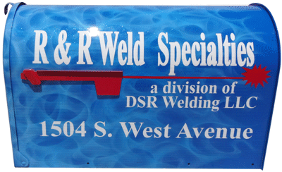 Blue flamed business box