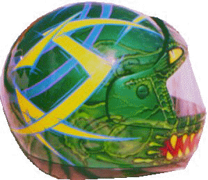 bolt graphics with striping