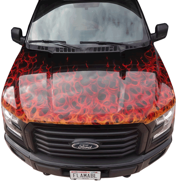 realistic flames