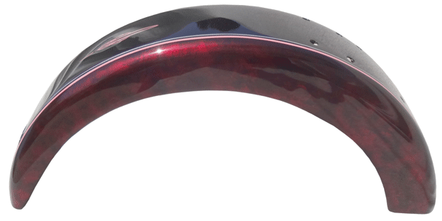 Marbleized Candy Red