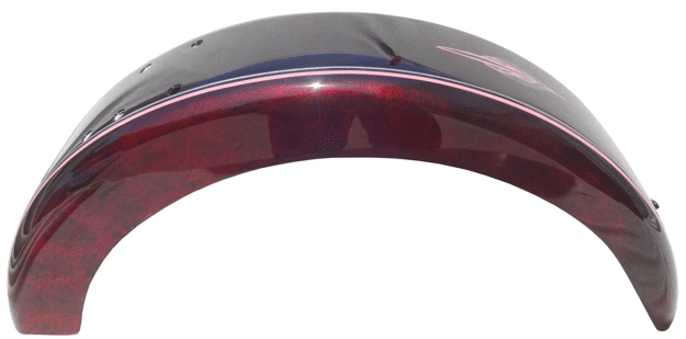 Marbleized Candy Red