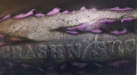 stone etched lettering