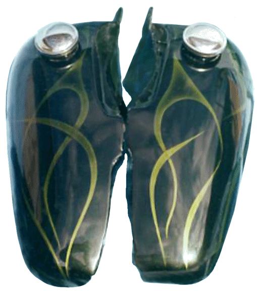 Black Pearl w/ flames