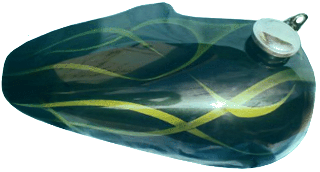 Black Pearl w/ flames