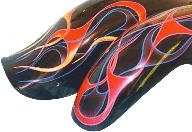 blended & ghost flames