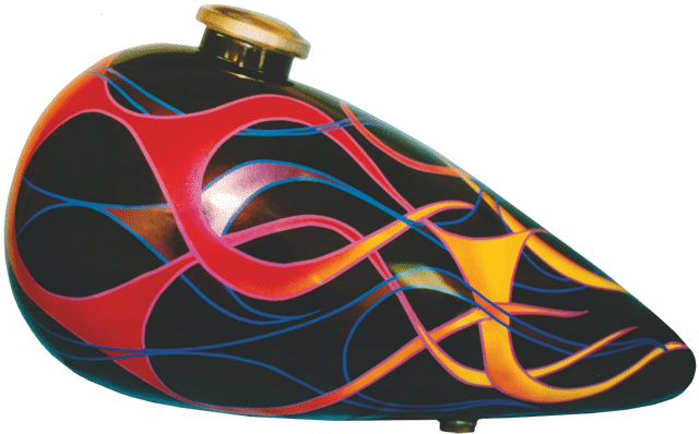 double layered flames