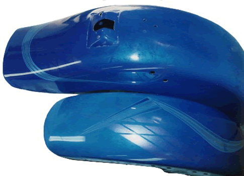 Ghosted pearls with graphics