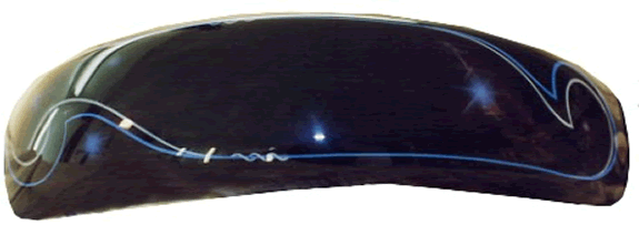 Striping front fender