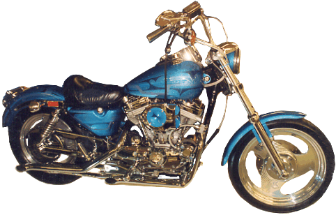 Metalflake sportster XL