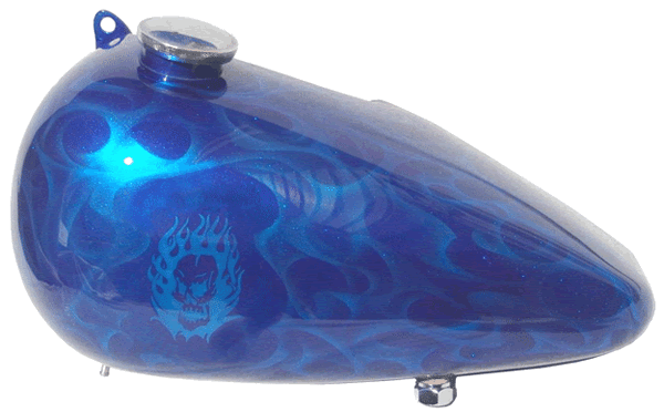 Blue True Fire Flames