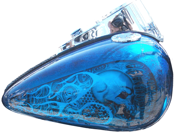 Marbleized base with Bio panel