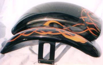 orange pearl flames