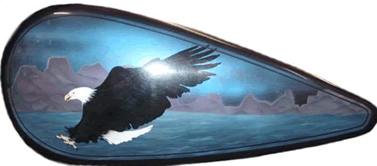 mural eagle