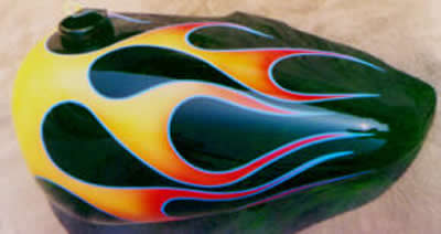 50's style flames