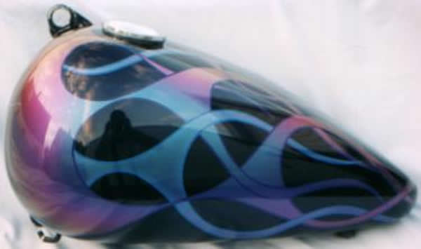 color shifting flames