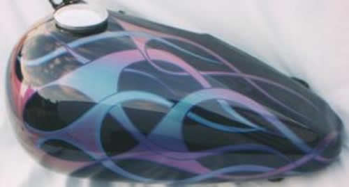 flames color shifting