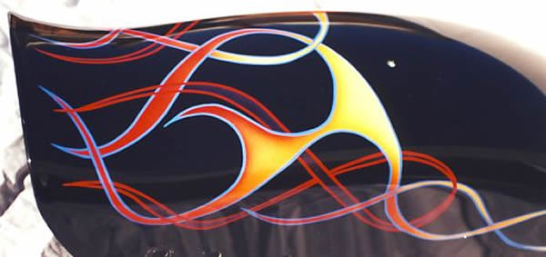 flames blended red to yellow