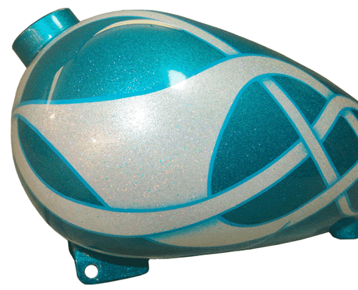 flames and metalflake