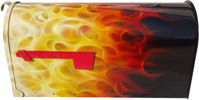 True fire mailbox