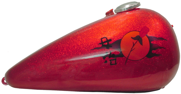 metalflake red