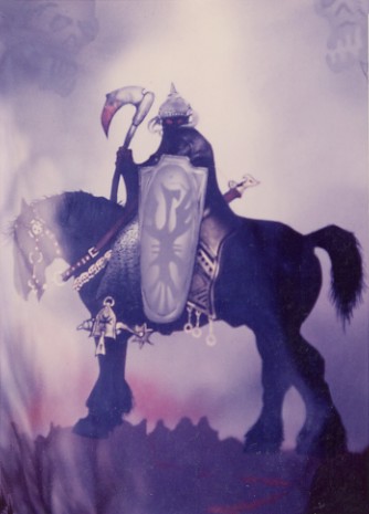 "Death Dealer" mural