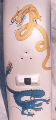 Dragons rear fender
