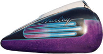 Harley script oover metalflake