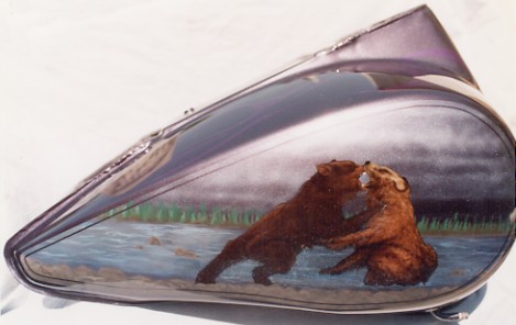 airbrushed bears