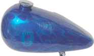Realistic Blue Flames