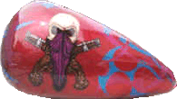 Airbrushed Pirate Skull